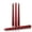 Bordeaux, variant on CANDWAX 12 inch Taper Candles Set of 4 - Dripless and Smokeless Candle Unscented - Slow Burning Candle Sticks – Red Candle Taper