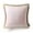 Blush Pink, variant on Pack of 2 Farmhouse Modern Fall Decorative Throw Pillow Covers Burlap Linen Trimmed Outdoor Pillows Tailored Edges