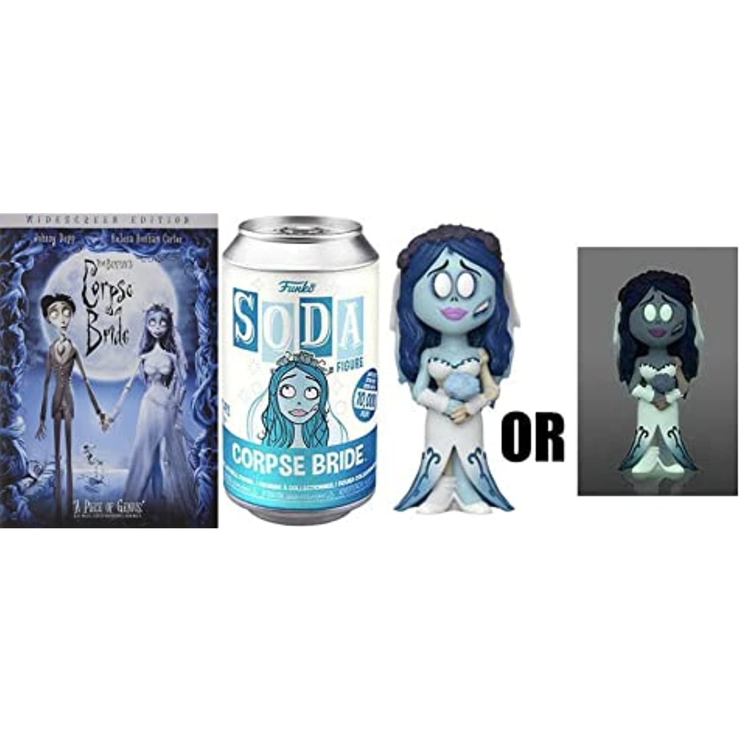 A Piece Of Genius From Tim Burton/ Dvd Limited Edition Funko Soda