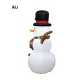 thumbnail image 2 of Inflatable Snowman Toy with LED Light for  Garden Party Decor (US-1), 2 of 10