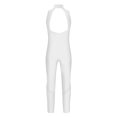thumbnail image 2 of YONGHS Kids Girls Rhinestones Sleeveless Hollow Back Gymnastics Leotard Full Body Jumpsuit Romper White 8, 2 of 7