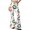 Multicolor, variant on EANJE Christmas Womens Trousers Christmas Graphic High Rise Lightweight Flare Trousers Bell Bottom Stretch Fabric Long Pants Fashion Fall Party Wear Clothing Red S