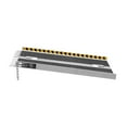 3 Way Ramp KFFKFF Folding Wheelchair Ramp, Portable Aluminum Threshold Ramp ...