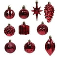 thumbnail image 2 of Xihbxyly 12 Adornos Navideños para Árbol de Navidad, Bolas de Plástico Brillantes, Reutilizables, para Colgar En El Árbol, Ideales para Oficinas, Hoteles y Mansiones. Juego de 12., 2 of 4
