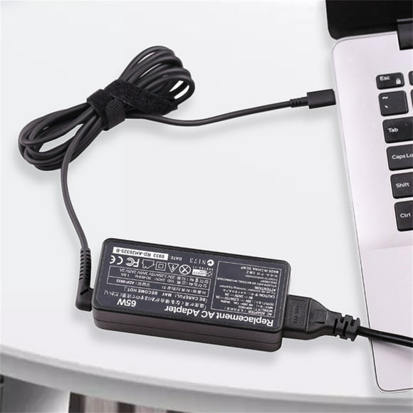 Type-C Laptop Charger Household Office Desktop 65W Notebook Charging Power Power Supply Adapter Portable Universal Computers Charging Accessories