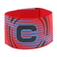 thumbnail image 2 of Brazalete deportivo de capitán | Accesorio deportivo juvenil | Elástico para jugador en uno rojo, 2 of 9