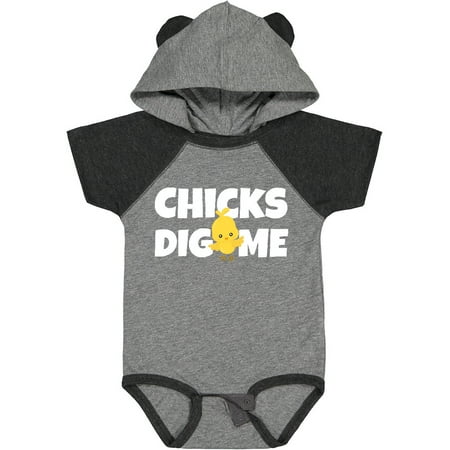 

Inktastic Chicks Dig Me Gift Baby Boy Bodysuit