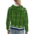 thumbnail image 7 of Haiem American Football Field for Women's Fashion Hoodies & Sweatshirts with Kangaroo Pocket,Hooded Sweatshirt with Eye-catching Drawstrings-Small, 7 of 7