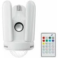 thumbnail image 3 of Ventilador de techo E27 LED RGB deformable de 3 aspas, lámpara musical con Bluetooth, 3 of 4