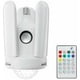 thumbnail image 3 of E27 LED RGB Deformable 3 aspas Luz de ventilador de techo Lámpara de música Bluetooth, 3 of 4