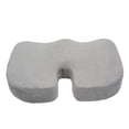 thumbnail image 4 of Aurora Health & Beauty Aurora Black Memory Foam Coccyx Seat Cushion Orthopedically Designed For Back, Tailbone And Sciatica Pain Relief; Promotes Proper Posture; Washable Cover, 4 of 6