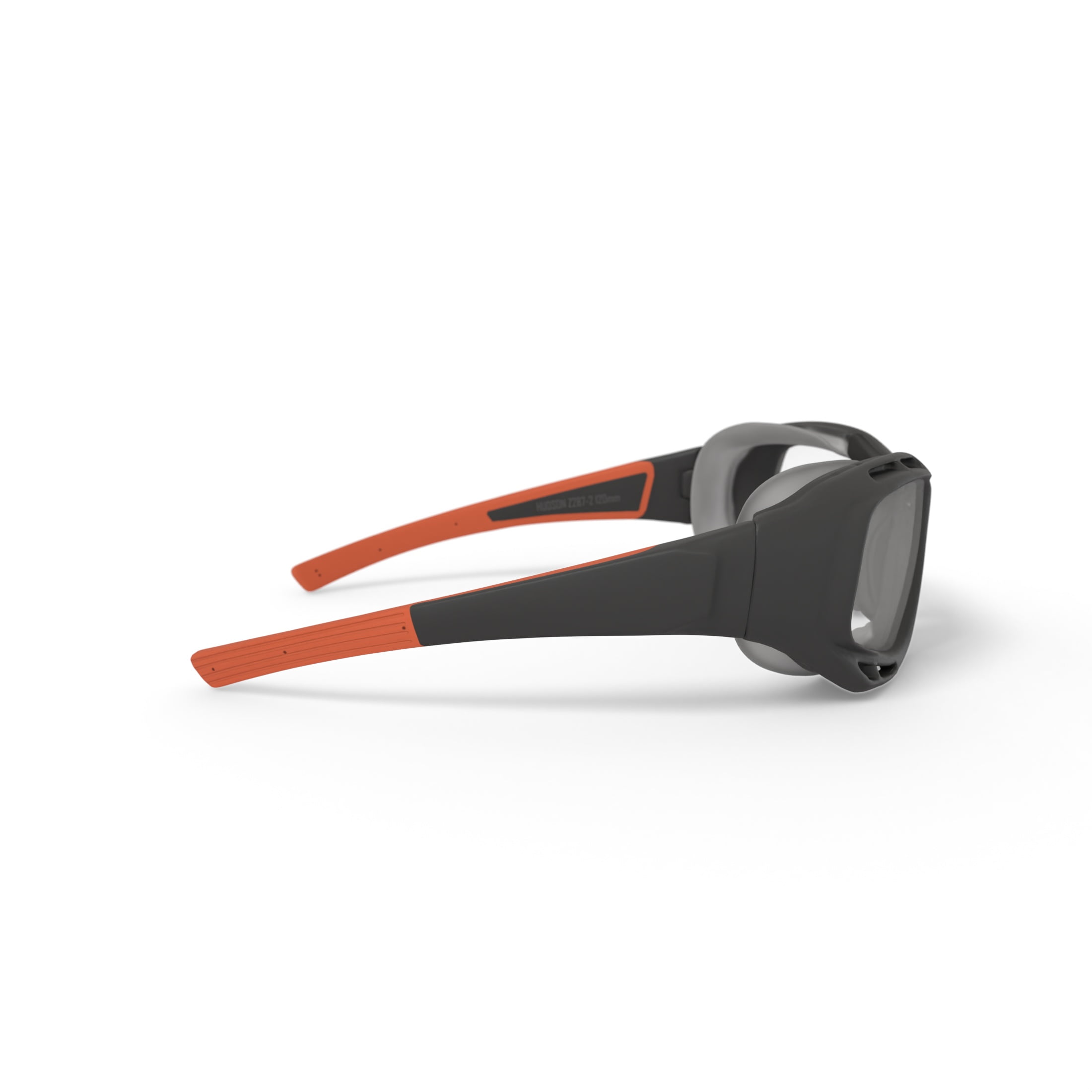 Hudson H5 6217 Prescription Safety Glasses, Gray, OSHA Compliant ANSI Z87.1