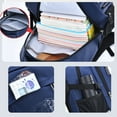 thumbnail image 3 of Kivdit School Backpack for Boys,School Bag for Kids Teens,Reflective Bookbag Gifts for Boys,Blue, 3 of 9