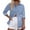 Light Blue, variant on Women's Denim Shirt Long Sleeve Button Down Jean Shacket Top with Pockets, XL