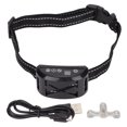 thumbnail image 2 of Stop Barking Training Collar, Beep Vibration Waterproof Rechargeable Dog Bark Collar Smart Correction  For Small Medium Large Dogs Black, 2 of 8