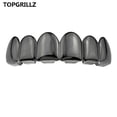thumbnail image 1 of Gold Silver Plated HIP HOP Tooth Grillz Top&amp; Bootom Groll Set With Silicone Vampire Teeth Best Gift ForChristmas BLD, 1 of 7