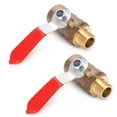 thumbnail image 3 of 2Pcs Ball Valve 1/4 2 Points Multilayer Silicone Corrosion Resistance Durable Air Compressor Accessories, 3 of 14