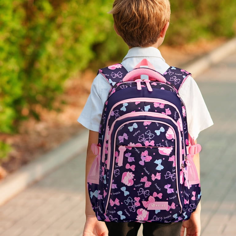 YTM Kids School Backpack Set, 3 in 1 Black Bag with Lunch  display picture 2