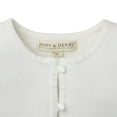 thumbnail image 2 of Hope & Henry Girls' White Cropped Cardigan, 2 of 3