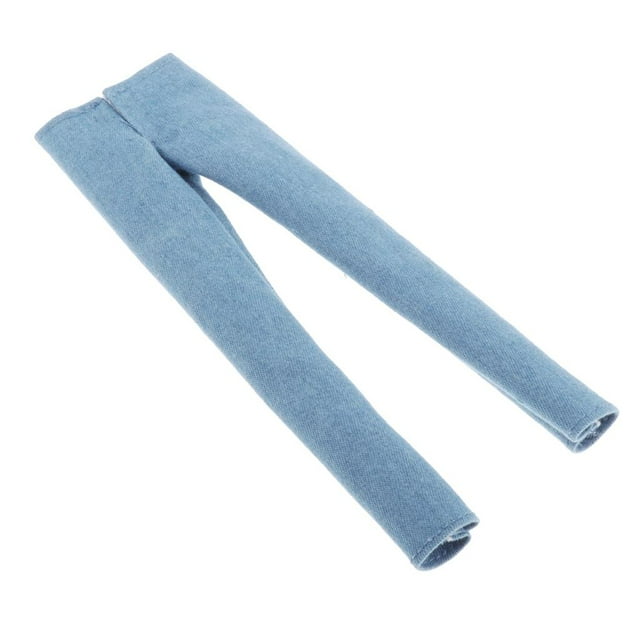 Conjunto de ropa de pantalón largo para muñeco BJD masculino de escala 1/6 (DIY) Azul claro