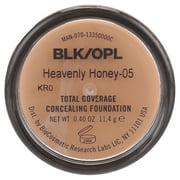 BLK/OPL Total Coverage Concealing Foundation, Heavenly Honey, 0.40 oz, Hides Discoloration and Tattoos