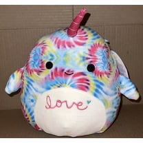 Squishmallow 8" Milaina The Narwhal Valentines