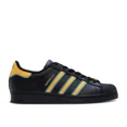 thumbnail image 3 of Size 7- Ad-id-as Unisex Junior Superstar Shoes, Black/Gold/Blue., 3 of 6