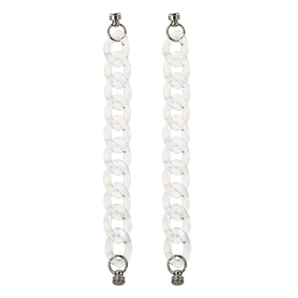 Phone Case Bracelet Strap Resin Assorted Color 2Pcs 6.5X0.9X0.2In