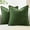 Forest Elf, variant on decorUhome Chenille Throw Pillow Covers 18x18 Set of 2, Soft Farmhouse Decorative Pillow Covers, Aqua Haze(Pillow Cover Only, No Inserts Included)