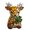 B004- Style D, variant on Table Lamp, Cute Night Light, Stained Glass Style Deer Home Decor Living Room, Small Resin Table Light for Bedroom, 1Pc 6X5X5 Inch Decorative Mood Lighting for End Tables, Shelves