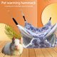 thumbnail image 1 of Bunk Pet Bed Hamaca Coral Fleece Small Animal Pet (34cm Purple Heart) Ndcxsfigh Para estrenar, 1 of 8