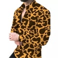 thumbnail image 5 of Camisa de manga larga con estampado de leopardo informal para hombre y mujer, nueva primavera y otoño de 2024, camisa de talla grande para hombre y mujer, ropa unisex, 5 of 5