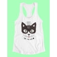 thumbnail image 3 of Cute Hero Cat  Tank Women -Image by Shutterstock, Female x-Large, 3 of 4