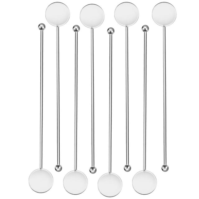 Pajitas de cóctel reutilizables, acero inoxidable, diseño sofisticado, utensilios de cóctel fáciles de limpiar para limonada, té helado