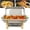 1PC/24.8*13.78*12.59in, variant on Stainless Steel Warming Container Chafing Dish Food Warmer Metal Food Insulation for Weddings, Buffets,Banquets, Hotel, Restaurant, Celebration (1PC/25.98 * 14.17 * 15.74in)