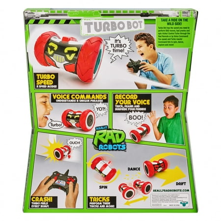 Really RAD Robots - Remote Control Robot with Voice Command, Turbo Bot