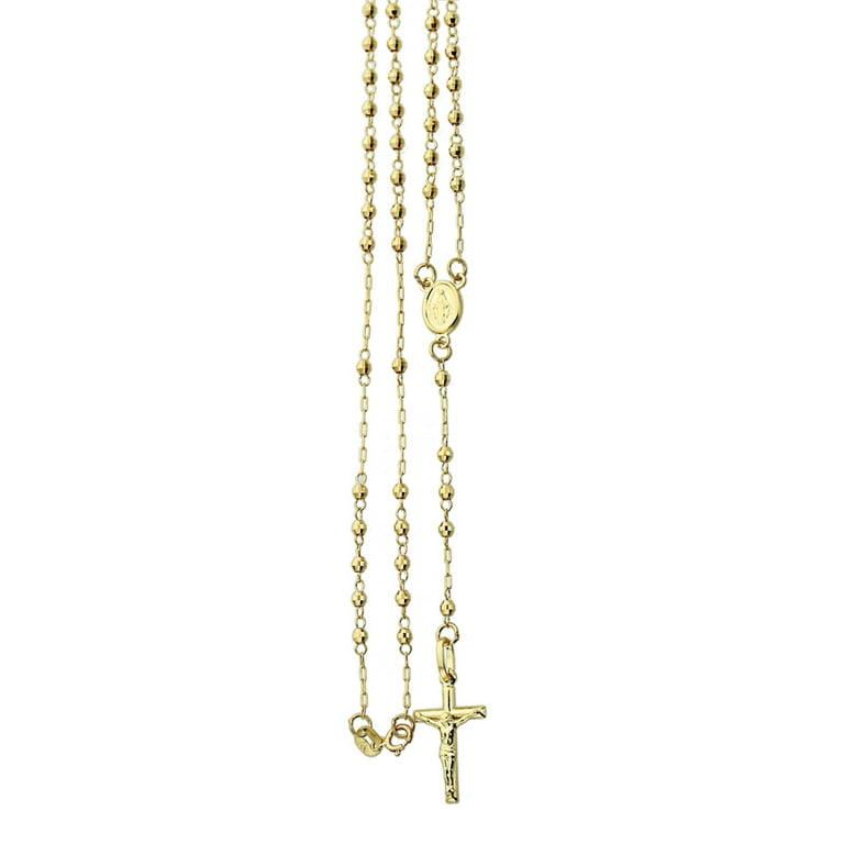 Walmart on sale gold rosary