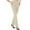 Beige, variant on Womens Baggy Trousers Work Pants for Women High Waist Stretch Soft Comfy Athletic Workout Yoga Pants Fashion Casual Business Flared Trousers Drawstring Pants Women S-76 Brown S