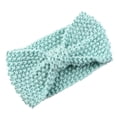 thumbnail image 2 of Bandeau Bleu Femme Adulte Crocheté Bandeau Solide Chaud Bandeau Crocheté, 2 of 3