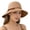 Coffee, variant on Women's Straw Hat Outdoor Hat Straw Hat Uv Protection Summer Beach Hats Travel Straw Cap Shapeable Brim Hat Adjustable Floppy Sun Hat Summer Hat Beach Hat Summer Sunhat Brown A
