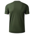 thumbnail image 2 of Col Rond Respirant Séchage Rapide Couleur Unie pour Hommes, 2 of 5