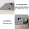 thumbnail image 3 of Mini Humidifier with Night Light, 250ml USB Cute Personal Small Humidifier with Adjustable Cool Mist Mode,Quiet 7 Color Light for office Desktop,Plant Home Indoor Room Baby Bedroom - Navy Blue, 3 of 7