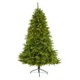thumbnail image 6 of Nearly Natural 6ft. Sierra Spruce Natural Look Artificial Christmas Tree with 300 Clear LED Lights and 1357 Bendable Branches, 6 of 7
