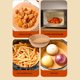 thumbnail image 2 of Batería de Cocina 100 piezas de papel desechable para freidora de aire, alfombrillas antiadherentes para barbacoa (marrón) Likrtyny Libre de BPA, 2 of 6