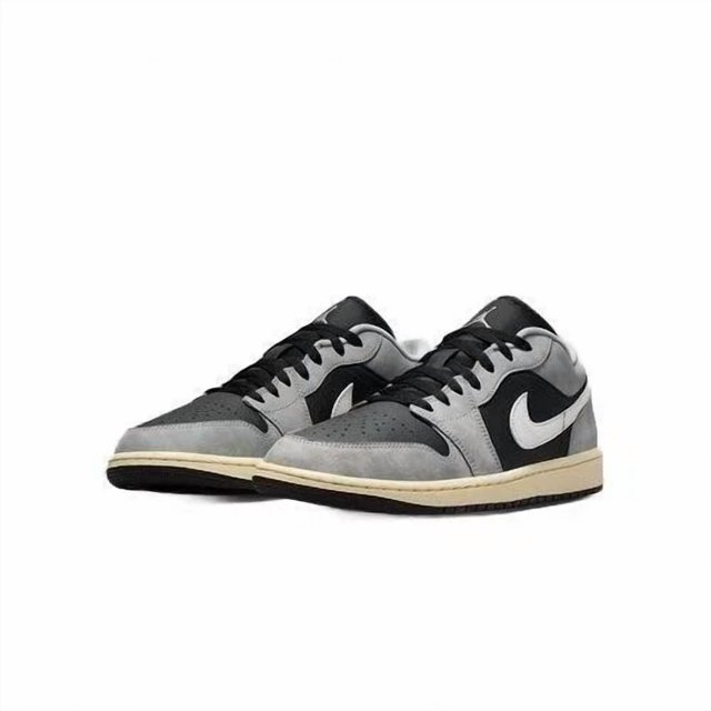 N I-K-E A i r-Jor-dan 1 Low Light Smoke Grey Off Noir Men's HQ2010-012 New