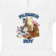 thumbnail image 4 of Inktastic Farmer Boy with Happy Farm Animals Girls Toddler Dress, 4 of 5