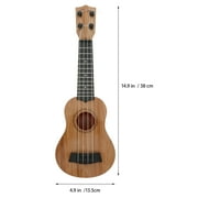 TOPBATHY1 Plastic Ukulele Wooden Ukulele for Starter, Assorted Color, 0.55 lb