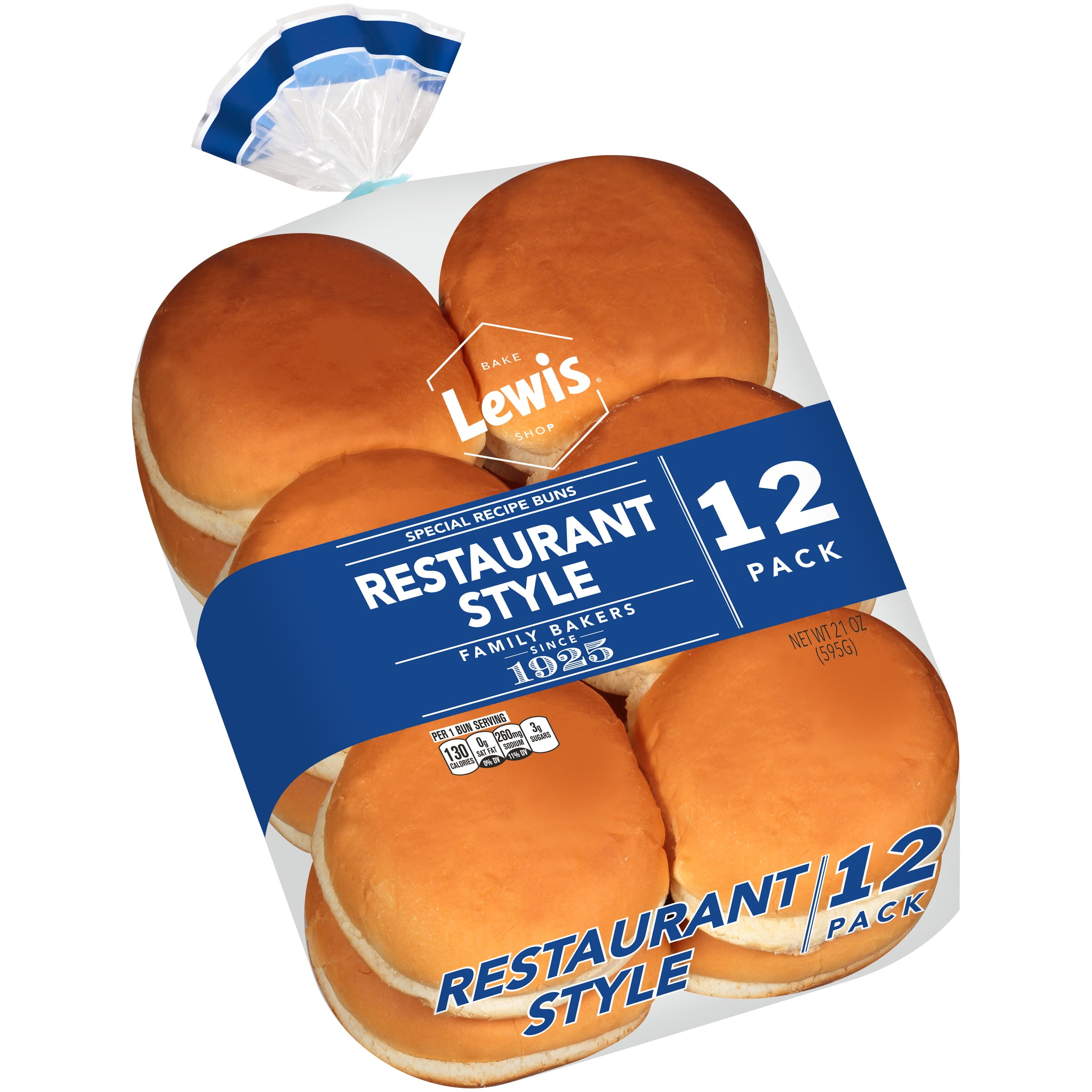 Lewis Bake Shop Healthy Life Keto Bread 16 Oz Lewis Bake Shop® Restaurant Style Buns 12 ct Bag - Walmart.com