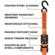 thumbnail image 2 of Correas de amarre con trinquete BLACK+DECKER BDX1006, paquete de 4, 2 of 8