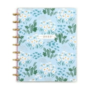 Simply by Happy Planner, Weekly Monthly Planner, Teeny Flowers, 9" x 10", July 2023-June 2024